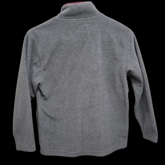 old navy boys grey fleece pull over sweater size M - Picture 3 of 4